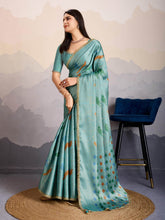 Zari Jaal Woven Art Silk Saree
